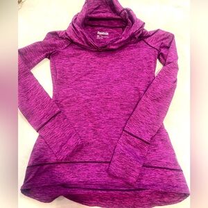 COPY - Reebok woman’s cowl neck workout shirt size medium
